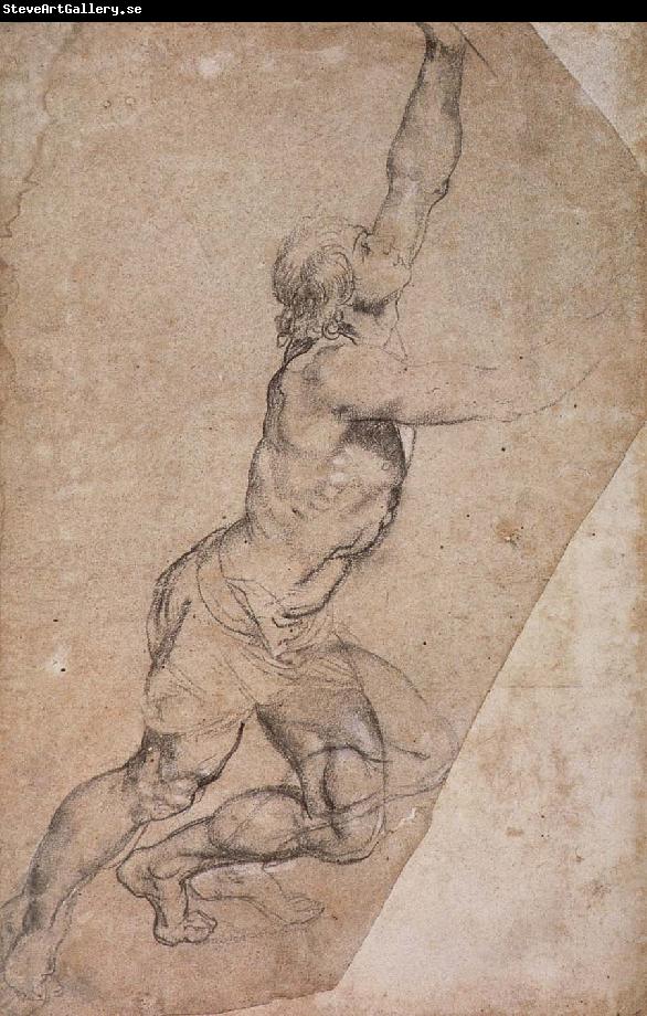 Peter Paul Rubens The man lift arm